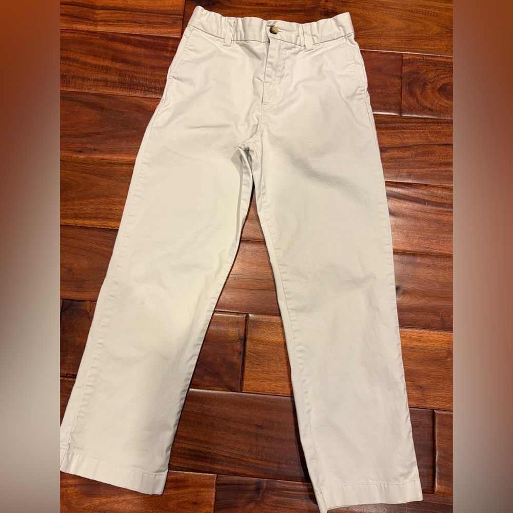 Vineyard Vines Kids Cream Chinos